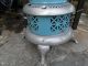 Antique Blue & Silver Enamelware Perfection Oil Heater No.  660 Made In Usa Stoves photo 2