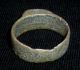 Viking Ancient Artifact - Silver Ring With Face Of God Circa 700 - 800 Ad - 2442 Scandinavian photo 5