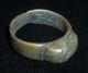 Viking Ancient Artifact - Silver Ring With Face Of God Circa 700 - 800 Ad - 2442 Scandinavian photo 6