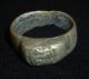 Viking Ancient Artifact - Silver Ring With Face Of God Circa 700 - 800 Ad - 2442 Scandinavian photo 7