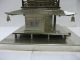 Seems To Be Silver Plating.  Kyoto Ginkakuji Temple.  A Japanese Antique.  2kgs Metalware photo 6