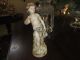 Antique Hand Painted Ardelt Lenwiel Cupid Cherub Porcelain Statue Numbered Fine. Men, Women & Children photo 1
