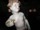 Antique Hand Painted Ardelt Lenwiel Cupid Cherub Porcelain Statue Numbered Fine. Men, Women & Children photo 2