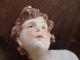 Antique Hand Painted Ardelt Lenwiel Cupid Cherub Porcelain Statue Numbered Fine. Men, Women & Children photo 5