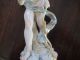 Antique Hand Painted Ardelt Lenwiel Cupid Cherub Porcelain Statue Numbered Fine. Men, Women & Children photo 8