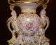 Antique Capodimonte Nautical Porcelain Cherub Urn Centerpiece Vase Urns photo 3