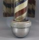 Vintage Marvy Electric Barbershop Pole,  Red,  White & Blue Model 506 Sign Display Signs photo 4