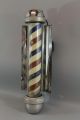 Vintage Marvy Electric Barbershop Pole,  Red,  White & Blue Model 506 Sign Display Signs photo 6