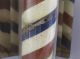Vintage Marvy Electric Barbershop Pole,  Red,  White & Blue Model 506 Sign Display Signs photo 7