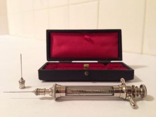Antique Medical 1800 ' S Physician ' S Hypodermic Syringe photo