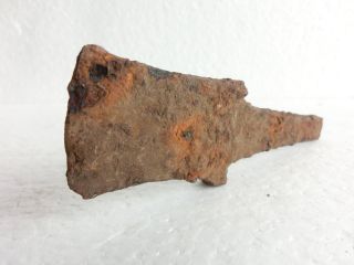 Ancient Scythian Iron Axe Head 5.  66 