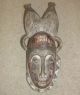African Mask Ivory Coast Tribal Baule Guro Headress Mask Old Africa Masks photo 1