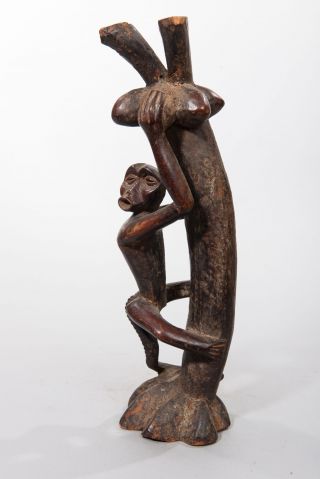 Bakusu Monkey Sculpture,  D.  R.  Congo,  African Arts photo