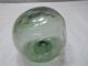 Vintage Glass Fishing Float Textured Dented/dimples 4 