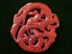 Chinese Jade Dragon W/mouse 2faces Plaque Pendant A041 Necklaces & Pendants photo 3