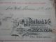 1898 Criterion Music Box Brochure & Receipt From Music Box Purchase M.  J.  Paillard Other Antique Instruments photo 2