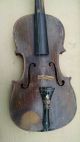 Vintage Stradivarius Copy Violin W/wooden Coffin Case String photo 1