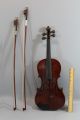 Quality Antique German 4/4 Guarnerius Violin & 2 Quality Pernambuco Bows,  Nr String photo 1