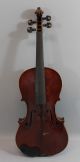 Quality Antique German 4/4 Guarnerius Violin & 2 Quality Pernambuco Bows,  Nr String photo 2