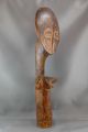 Ashanti Asante African Wood Sculpture Fertility Akuaba Vintage Figure Woman Old Sculptures & Statues photo 4