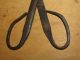 Rare 18th C American Wrought Iron Pipe Tongs Great Handles Grungy Old Surface Primitives photo 3