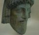 Bronze Mask Of Zeus God King Of All Ancient Greek Gods Sculpture Artifact Reproductions photo 3