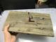 Large Antique Wooden Door Lock With Iron Key Scandinavian Sweden Architectural Locks & Keys photo 9