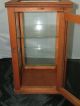 Antique Wood Glass Country Store Counter Top Display Case Box With Shelves Display Cases photo 1