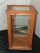 Antique Wood Glass Country Store Counter Top Display Case Box With Shelves Display Cases photo 3