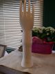 The Hall China Co.  Hand Display.  Mold Size: 7 - 1/2 Glove.  White. Industrial Molds photo 3