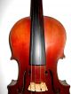 Vintage Old Antique Full Size 2 Pc Back Violin - String photo 5