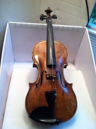 Antique Violin - Mathias Hornfteiner 1872 Czechoslovakia photo