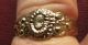 Ancient Artifact Tudor Period Bronze Wedding Ring Sz 9 1/4 Us 19.  25mm 14378 Dr Roman photo 1