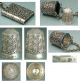 Antique Silver Filigree Sewing Chatelaine W/ 5 Attachments Circa 1890s Other Antique Sewing photo 3