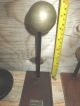 Antique Metal Spheres On Stands For Scientific Electrostatic Experiments Microscopes & Lab Equipment photo 4