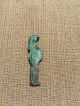 Wow Ancient Egyptian Amulet; Green Glazed | Antiquities,  Not A Scarab Or Bead Egyptian photo 1