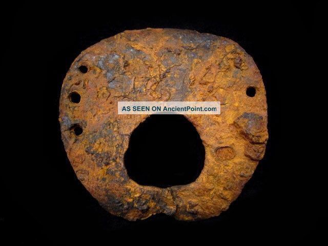 Very Rare Huge Roman Period Iron Horse Shoe,  Well Preserved, Roman photo