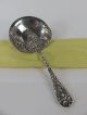 Rare Durgin Chrysanthemum Sterling Silver Bon Bon Spoon,  C1893 Flatware & Silverware photo 1
