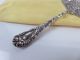 Rare Durgin Chrysanthemum Sterling Silver Bon Bon Spoon,  C1893 Flatware & Silverware photo 2