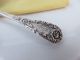 Rare Durgin Chrysanthemum Sterling Silver Bon Bon Spoon,  C1893 Flatware & Silverware photo 4