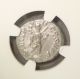 Ad 222 - 235 Severus Alexander Mars Reverse Ancient Roman Silver Denarius Ngc Xf Roman photo 1