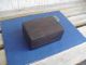 Antique Wooden Box Trinket Hand Carved With Central Crystal Old Boxes photo 4