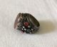 Men ' S Islamic Ring Old Agate Afghan Bedouin Quran Engraved Intaglio Arabic 7.  5us Islamic photo 1