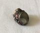 Men ' S Islamic Ring Old Agate Afghan Bedouin Quran Engraved Intaglio Arabic 7.  5us Islamic photo 2