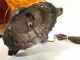 2 Mid Century Modern Ef & Ef Industries Amber Art Glass Lamps Lights Nightlight Mid-Century Modernism photo 11