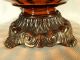 2 Mid Century Modern Ef & Ef Industries Amber Art Glass Lamps Lights Nightlight Mid-Century Modernism photo 8