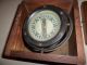 Antique Nautical Compass,  Star,  Boston 32709 Dovetailed Box Compasses photo 1
