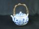 B8911: Japanese Kiyomizu - Ware Flower Arabesque Pattern Teapot,  Suzuki Made Teapots photo 3