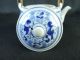B8911: Japanese Kiyomizu - Ware Flower Arabesque Pattern Teapot,  Suzuki Made Teapots photo 6