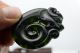 China ' S Natural Jade Nephrite Carving Black Jade Pendant Dragon Necklaces & Pendants photo 1